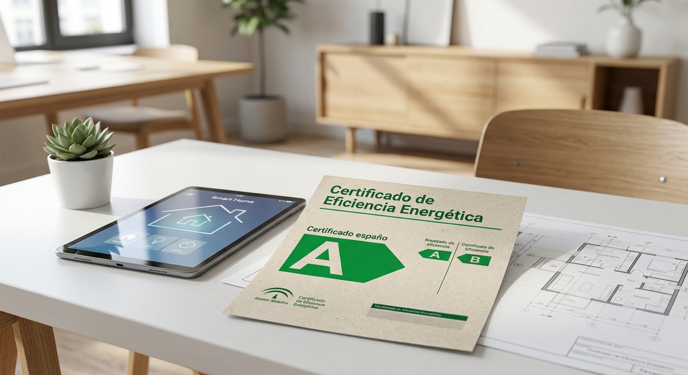 energy efficiency certificate with A rating