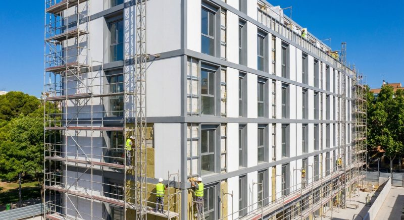 CAE de aislamiento SATE: la actuación más registrada en España