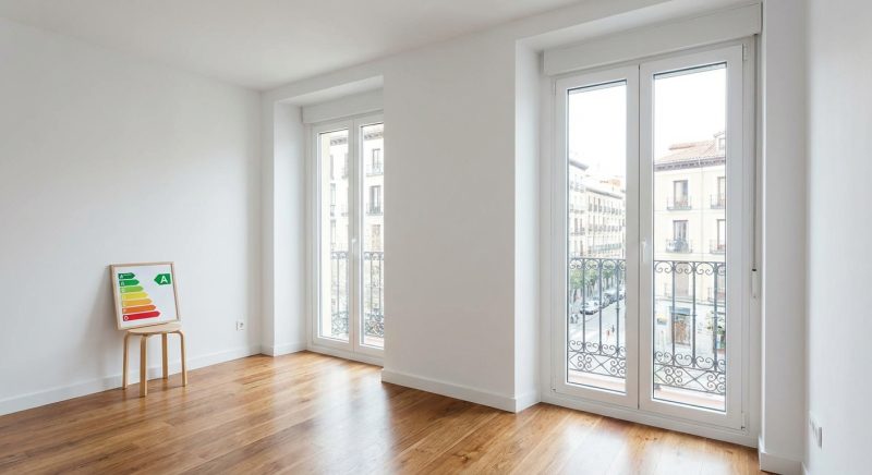empty old apartment room