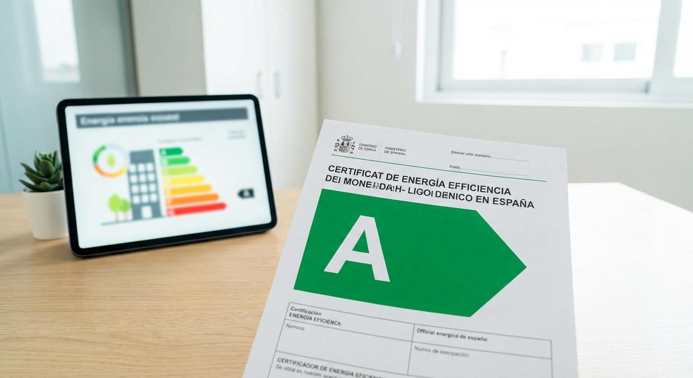 energy efficiency certificate with A rating