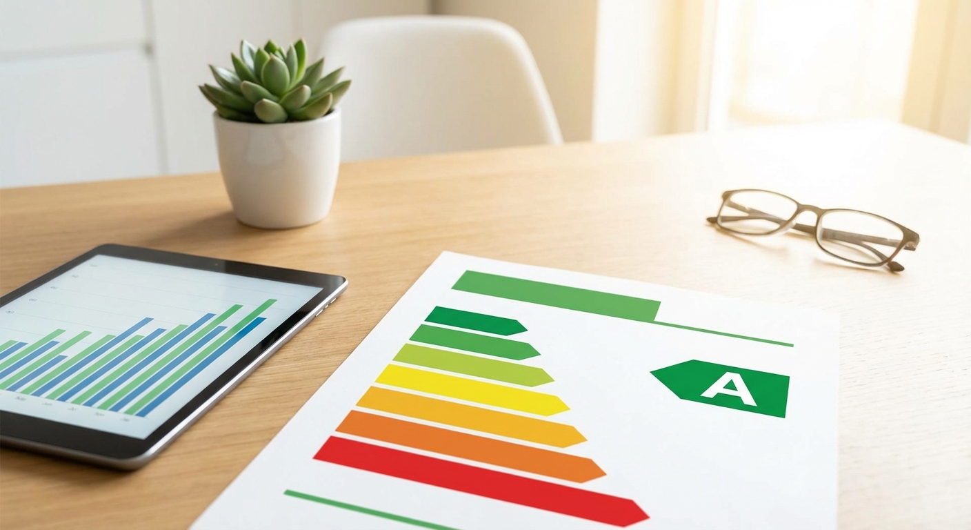 energy efficiency certificate with A rating