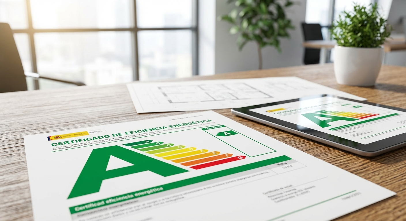 energy efficiency certificate with A rating