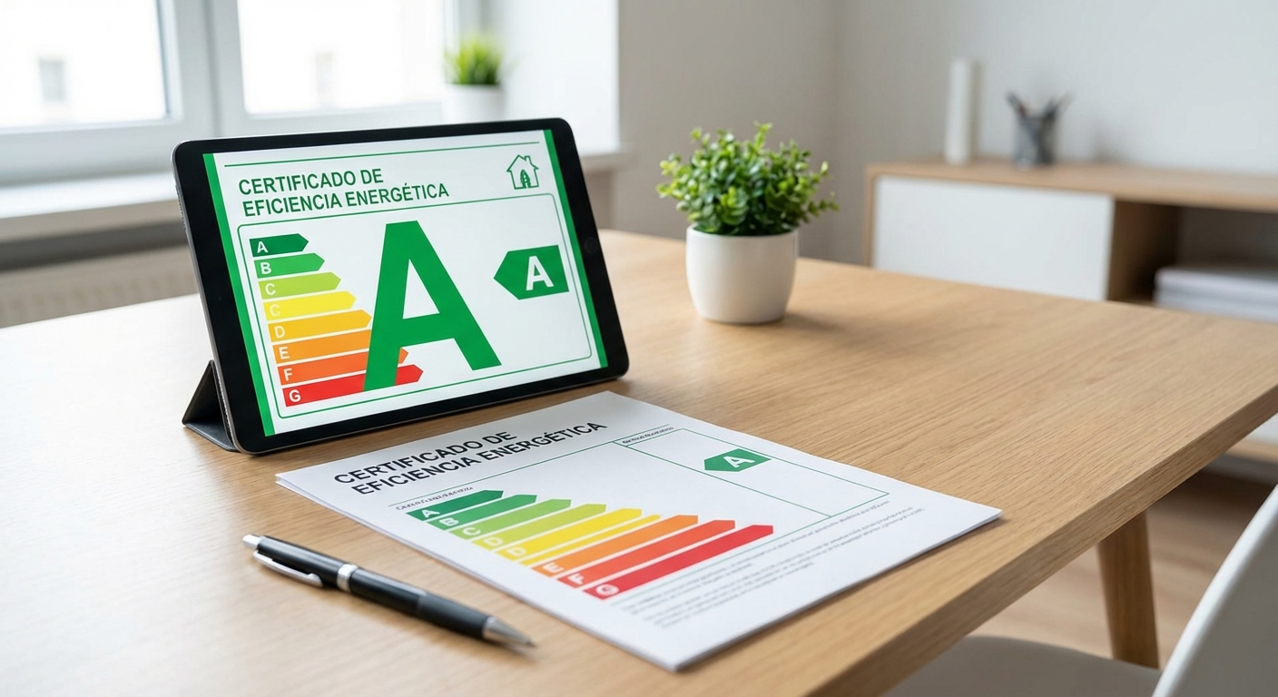 energy efficiency certificate with A rating