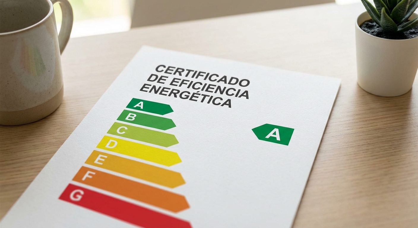 energy efficiency certificate with A rating