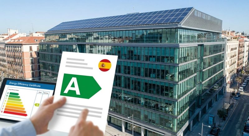 energy efficiency certificate modern building