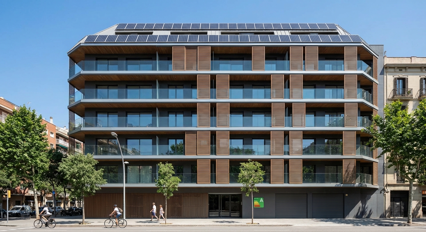 modern residential building exterior